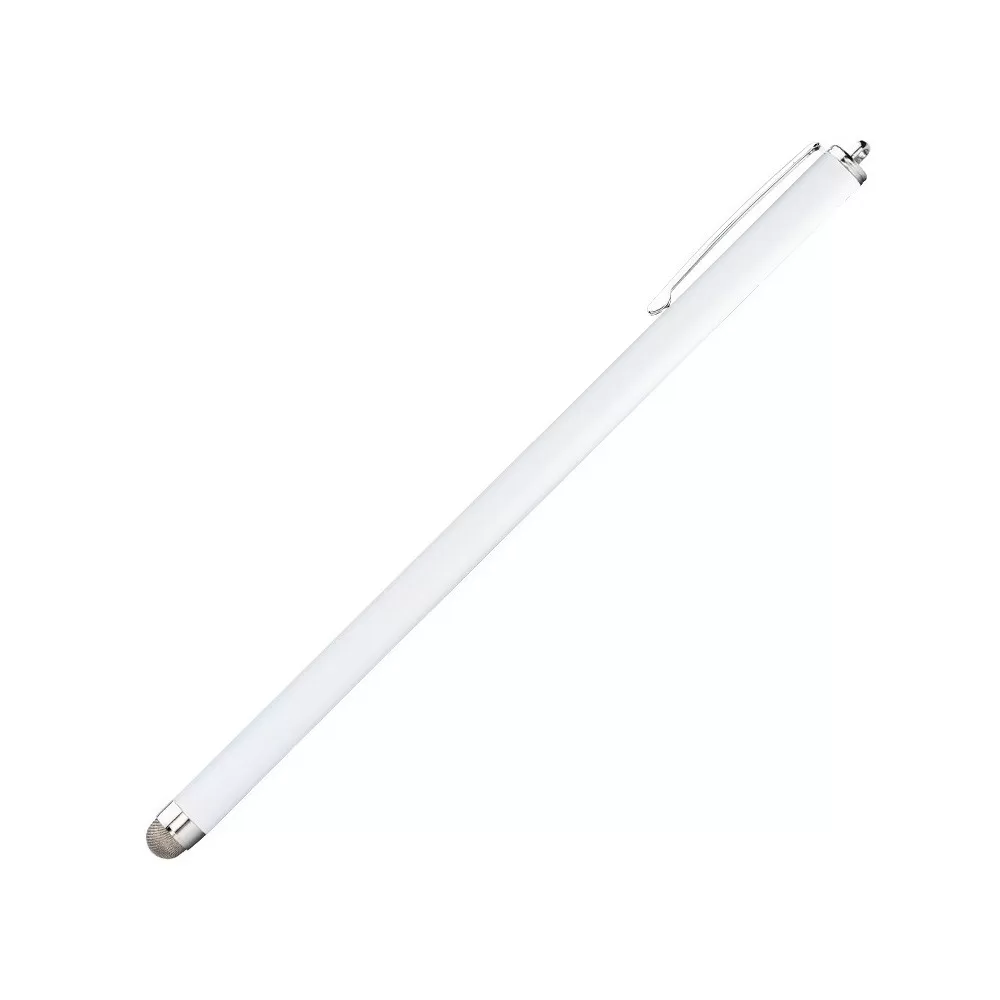 INF Universal Kapacitiv Stylus Penna med Utbytbar Spets för Surfplattor och Smartphones Vit