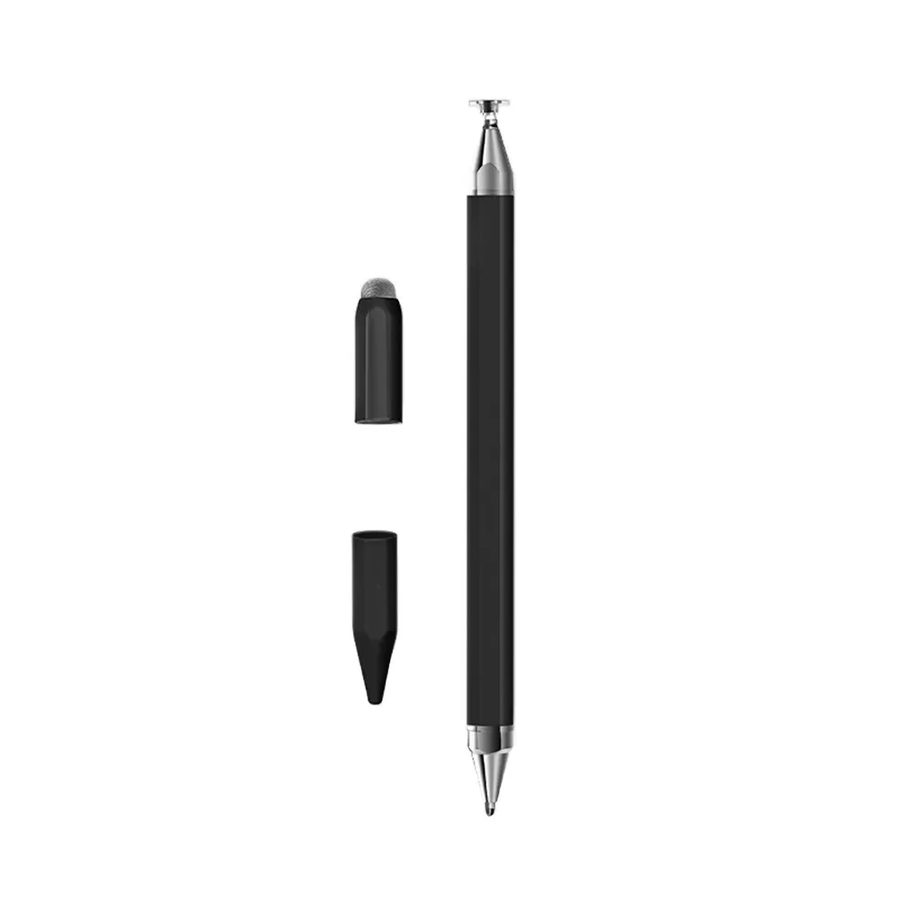 INF 3-i-1 Magnetisk Kapacitiv Stylus Penna för Surfplattor och Telefoner - Universell Pekskärmspenna Svart
