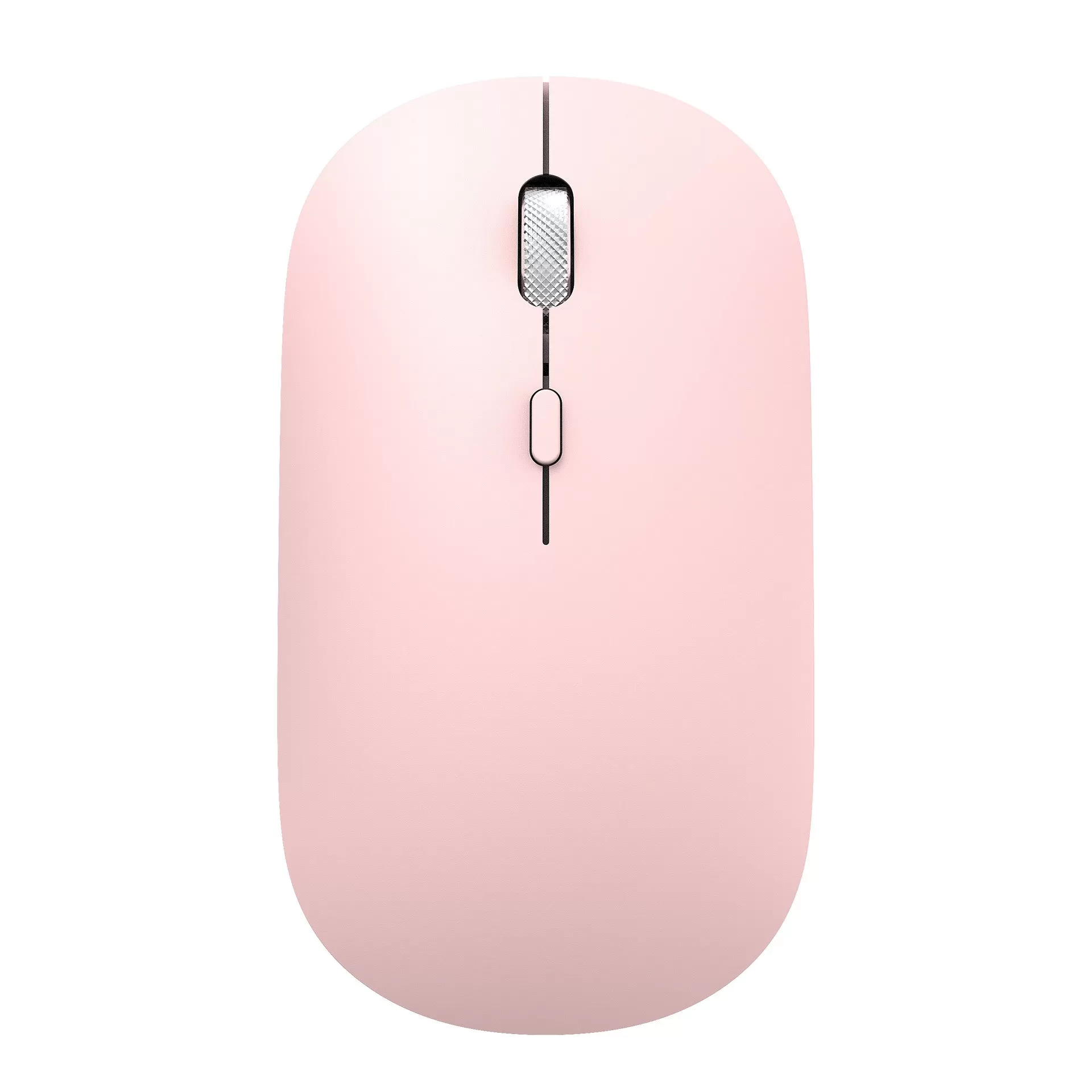 INF 2.4G Bluetooth Dubbelläges Trådlös Mus - Tyst Klick, Justerbar DPI Rosa