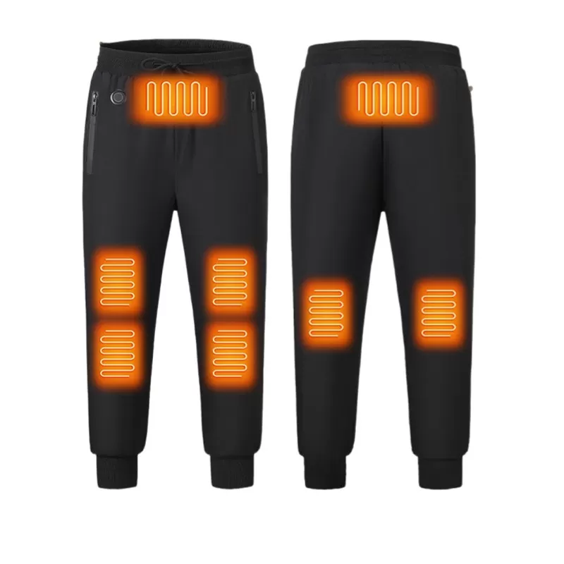 INF Uppvärmda termobyxor med 3 justerbara temperaturinställningar - USB-drivna XXXL