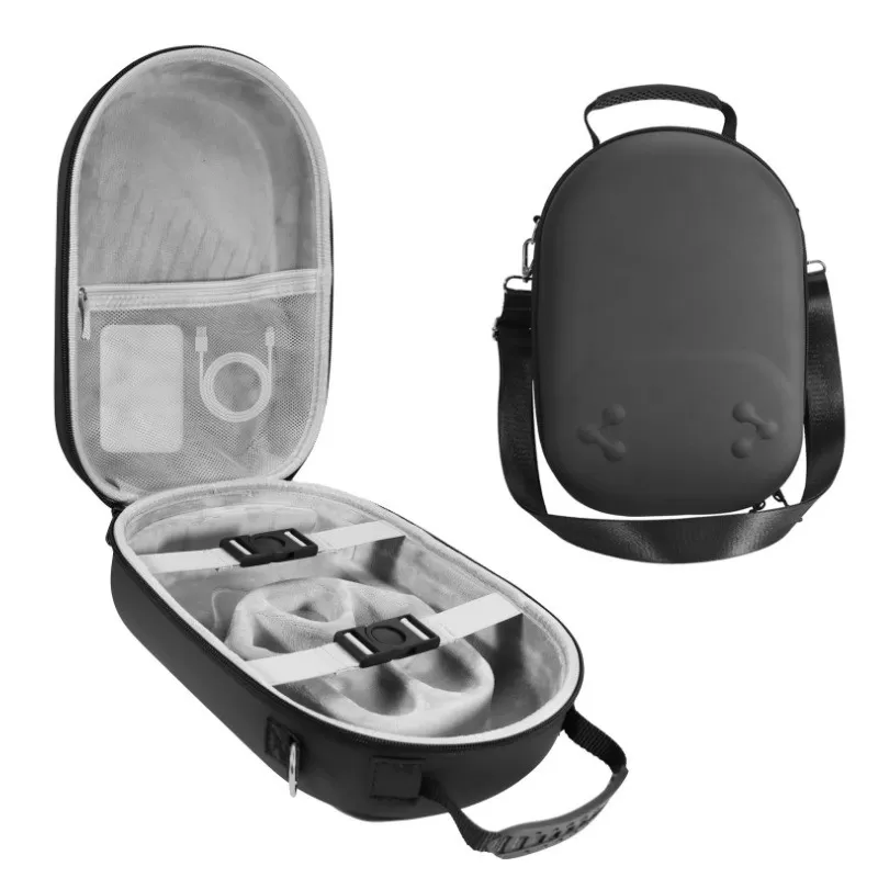 INF Skyddande bärväska kompatibel med Meta Quest 3S VR-headset - Portabel förvaringsväska för resor
