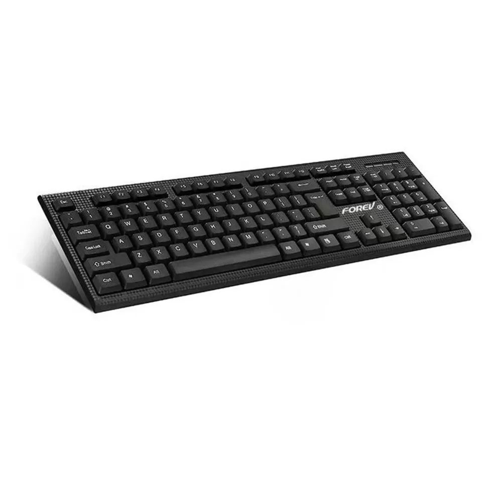INF Trådbundet tangentbord och mus-kombination - USB Plug & Play, bekväm skrivning för kontor och hem