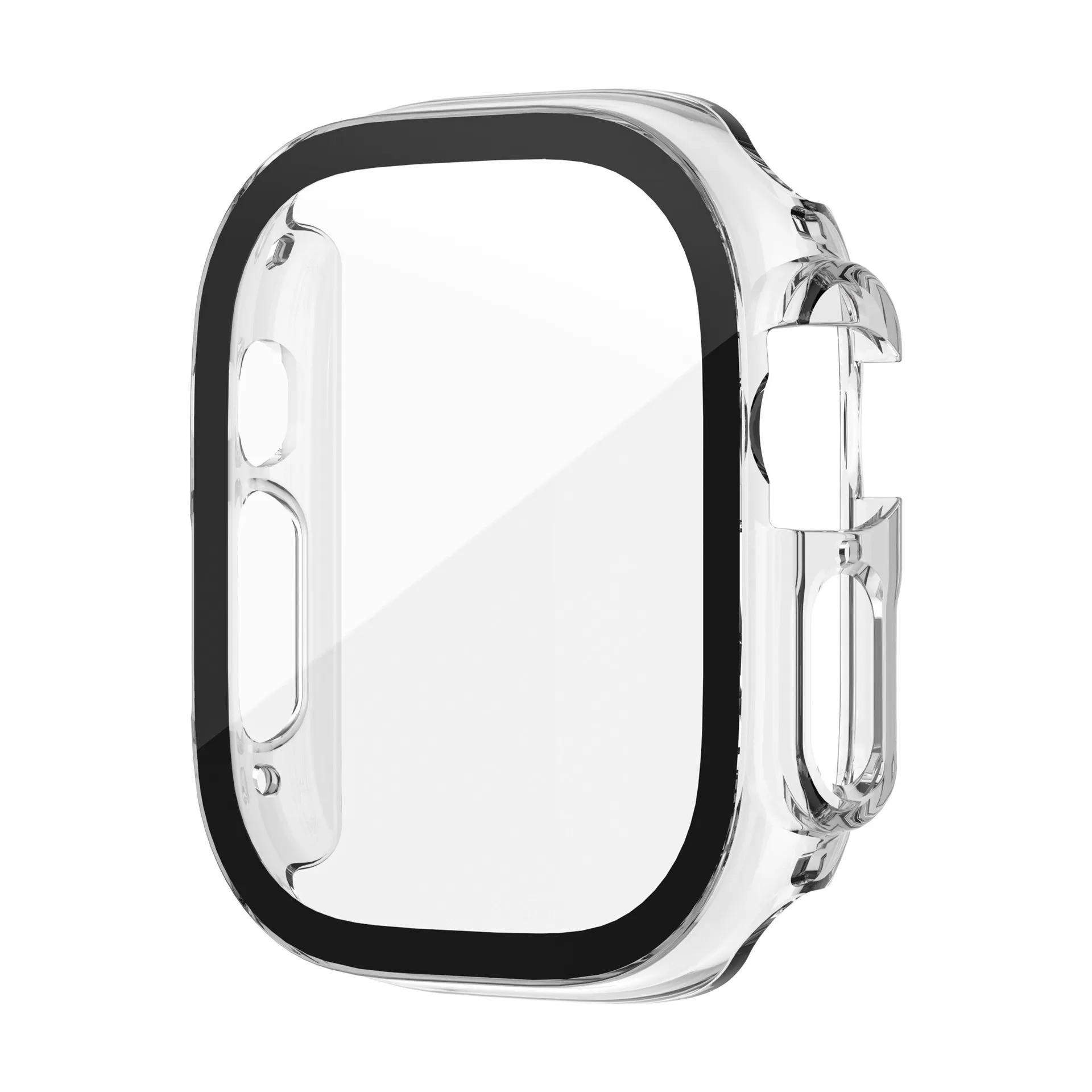 INF Klar PC Härdat Glas Klockfodral 42mm Kompatibelt med Apple Watch Series 10