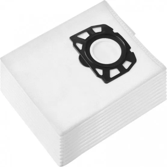 INF 8-pack dammsugarpåsar kompatibla med Kärcher WD2/WD3/KWD-serien