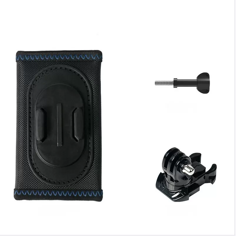 INF Ryggsäcksklämma för axelrem kompatibel med GoPro, DJI Action, Insta360 actionkameror