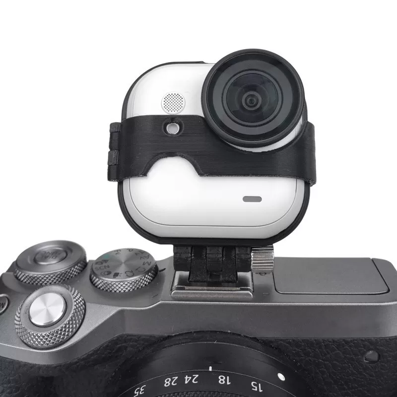 INF Blixtskoadapter kompatibel med Insta360 GO Ultra-kamera - Säker och mångsidig