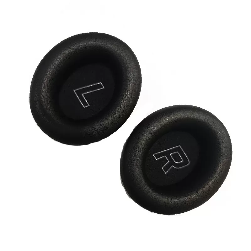 INF 2 st Ersättningsöronkuddar Kompatibla med HyperX Cloud Mix 2 Gaming Headset - Svart Proteinläder