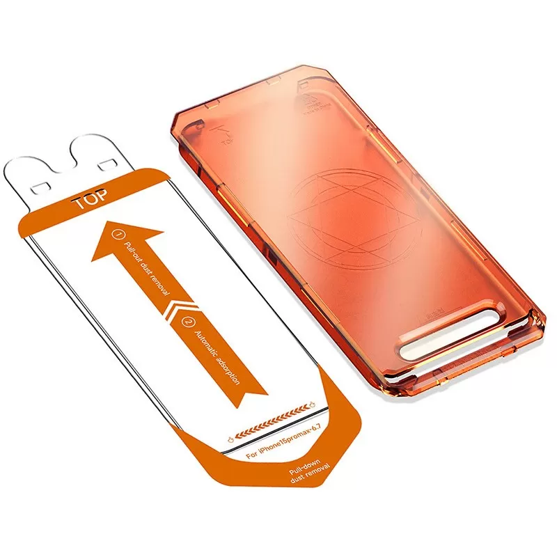 INF HD Härdat Glasskärmskydd (3:e Gen) med Damfri Applikator, Återanvändbar, kompatibelt med iPhone 17 Air
