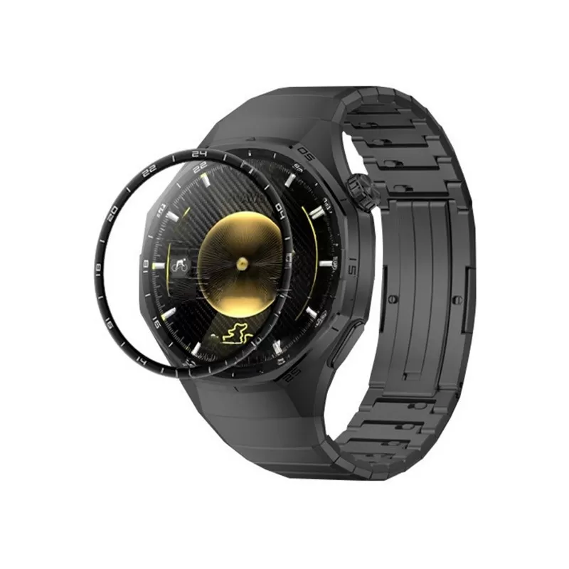 INF 3D Böjd Full Täckning Mjuk Komposit Skärmskydd kompatibelt med Huawei Watch GT6 Pro 46mm (2-Pack)