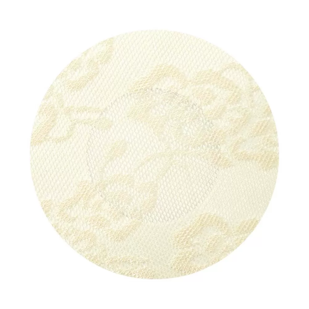 INF Ultratunna spetsbröstvårtsskydd - 5 par, rund form, beige