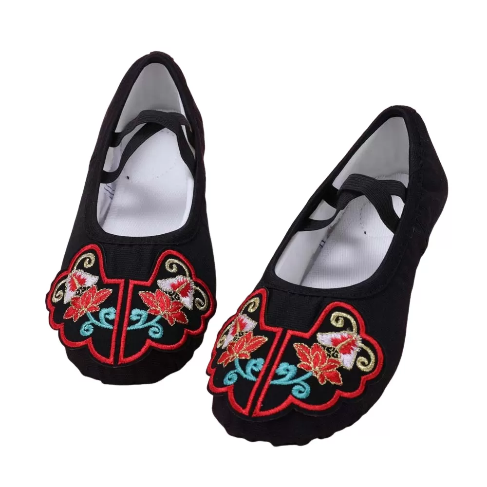 INF Etniska Dansskor med Mellanhög Klack - Traditionella Folkdansskor 40