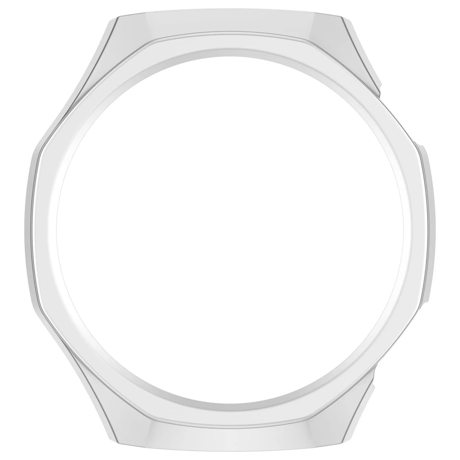 INF Halvt PC-fodral 46mm Kompatibelt med Huawei Watch GT6 Pro - Silver