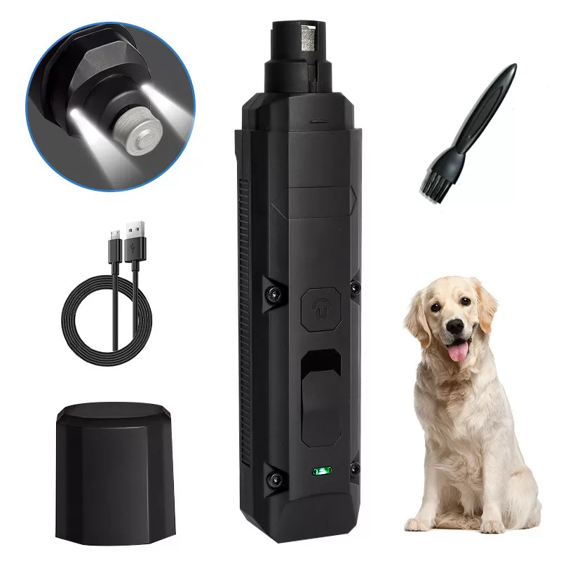 INF Tystgående elektrisk kloslip för hund