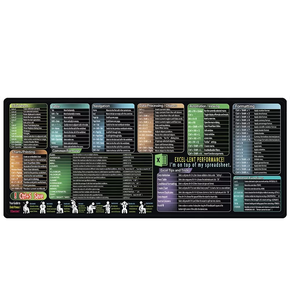 INF Naturgummi Musmatta - 400x900mm - Förbättrad Komfort & Precision 3 mm