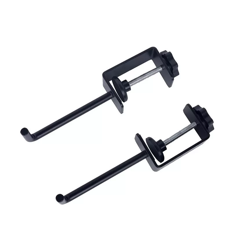 INF Justerbar Metall Bordsrullhållare Set - Bordsklämma Organizer