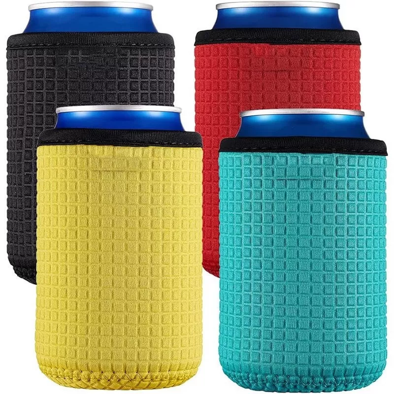 INF 4-pack Neopren Burk Kylare - Isolerade Hylsor för 330ml Cola/Ölburkar