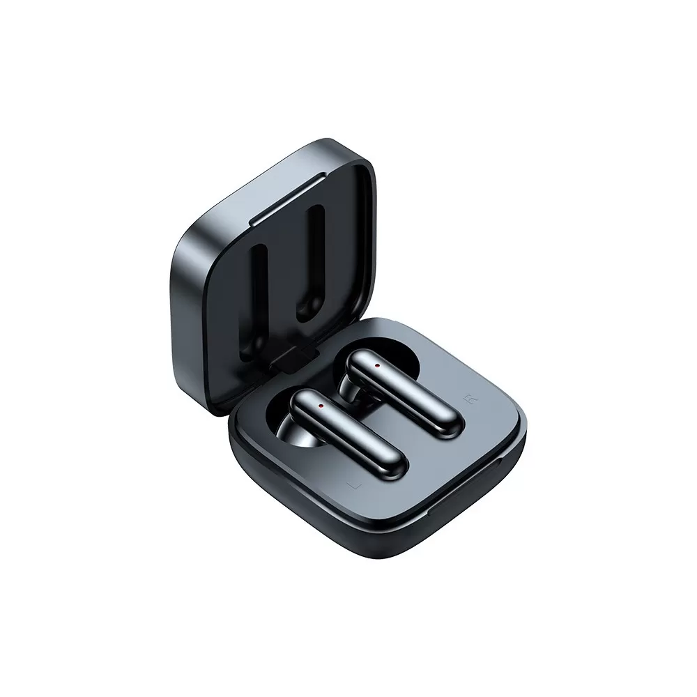 INF Svarta Bluetooth 5.3 TWS Trådlösa Hörlurar - Låg Latens, Brusreducering, Kompatibelt med Android, iOS, Windows