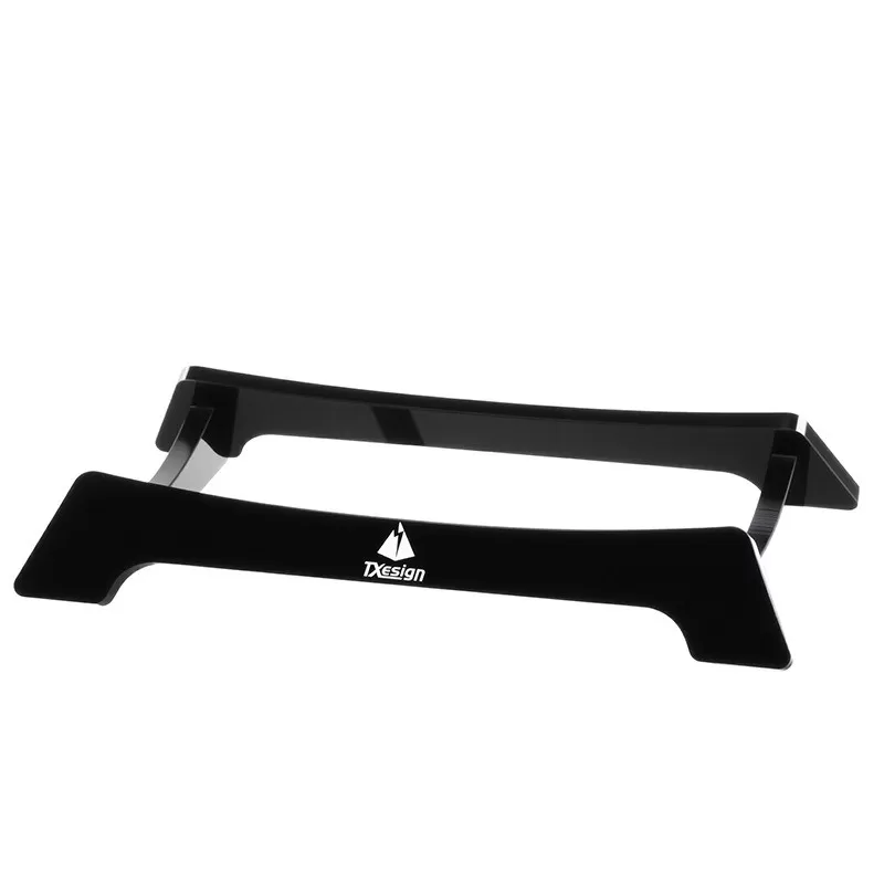 INF Skrivbordsstativ kompatibelt med JBL Charge 5/6-högtalare - Akrylhögtalarhållare Svart