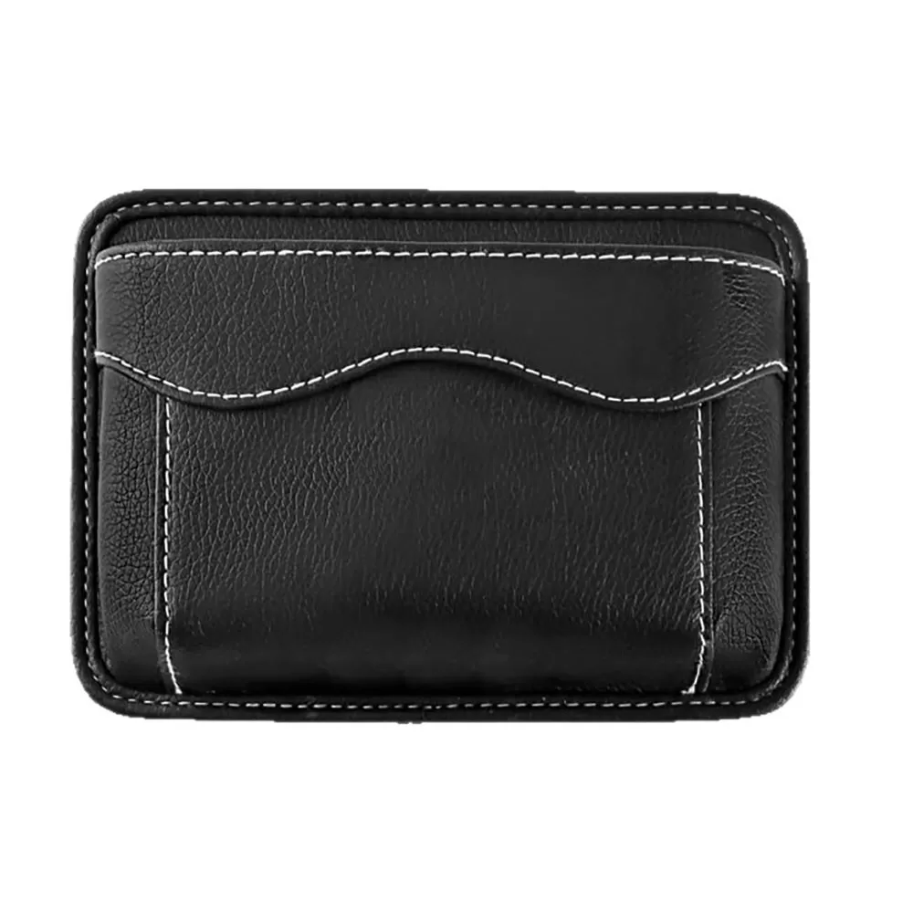 INF Självhäftande Förvaringsväska för Bil - PU Läder Bilorganisatör för Telefoner och Små Saker