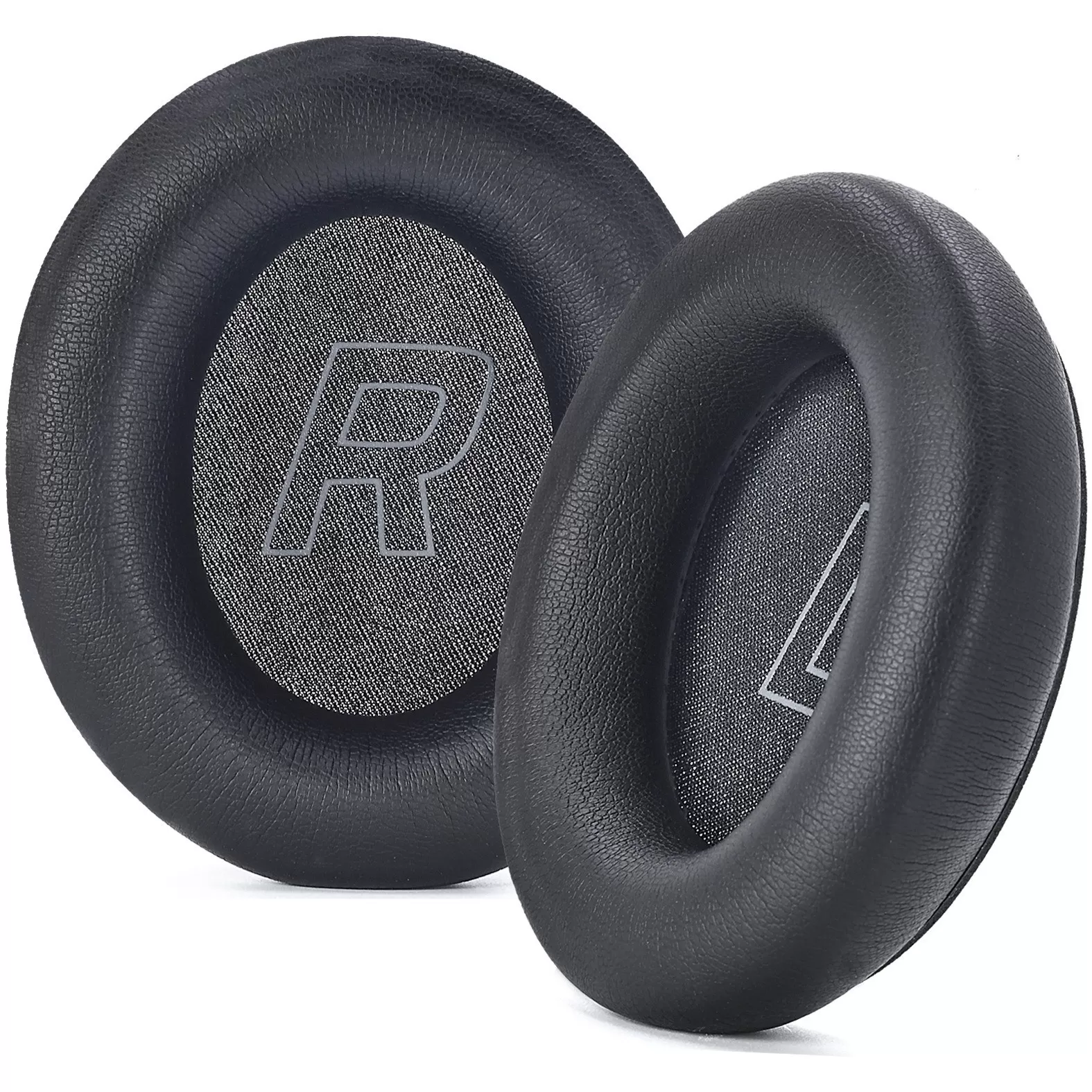 INF 2 st Ersättningsöronkuddar kompatibla med Kingston HyperX Cloud Mix 2 - Proteinläder & Memory Foam