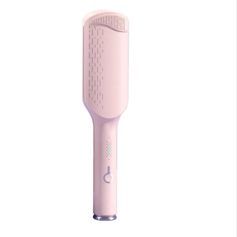 INF 32mm Äggrulle V-formad Stor Våg Hårkrullare - Skapa Voluminösa Vågor med Justerbar Temperatur Rosa