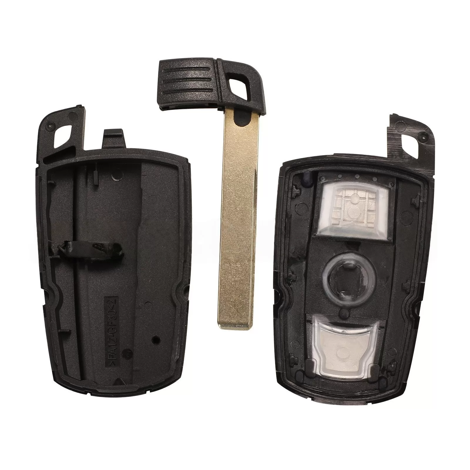 INF 3-knapps fjärrkontroll bilnyckel ersättningsskal kompatibelt med BMW E61 E90 E92 E93 E81 E87 E60 E70 E71 E89