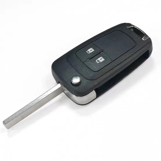INF Hopfällbart bilnyckelskal för Buick/Opel/Chevrolet 2 knappar