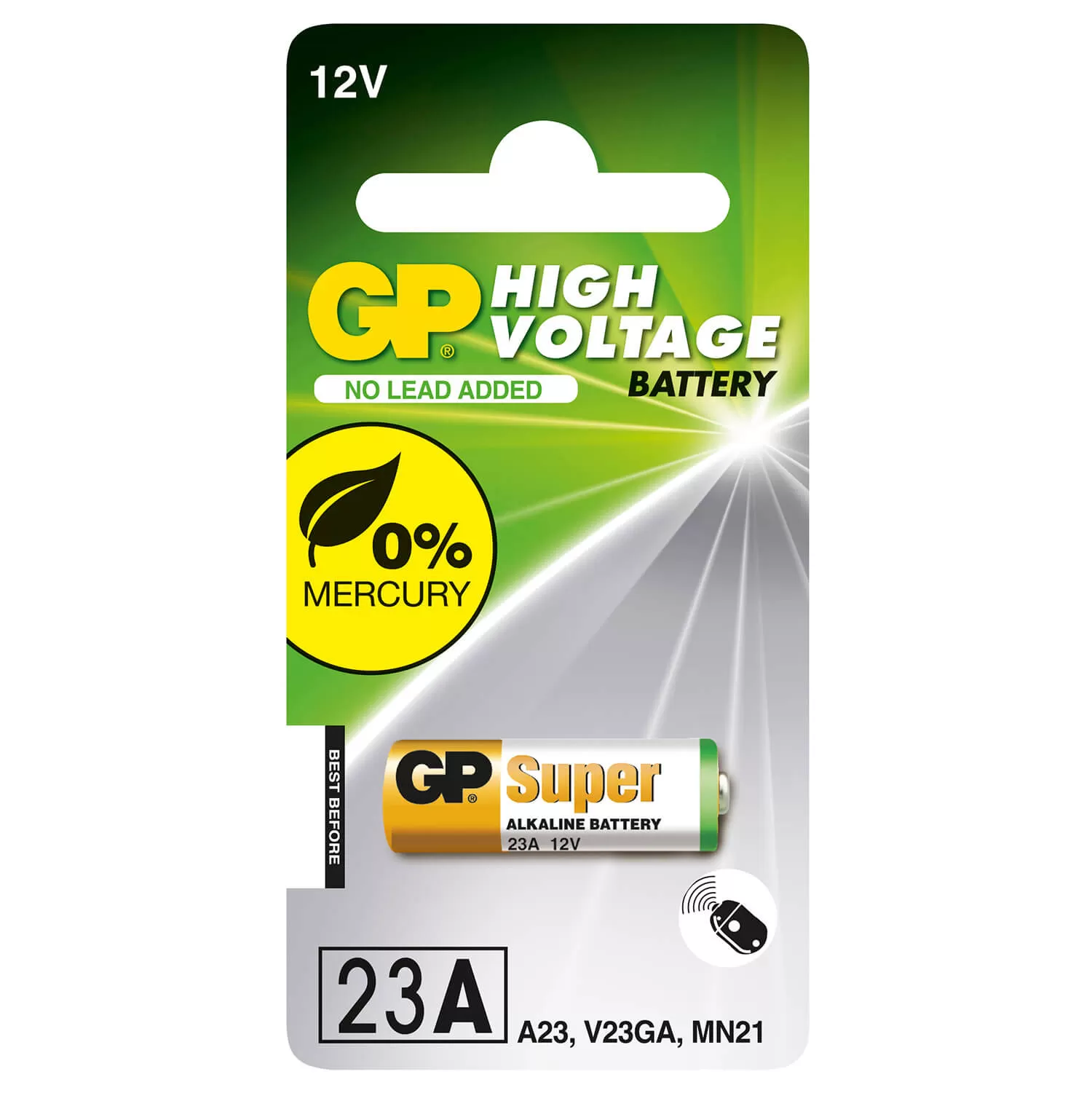 GP Batteri Alkaline LRVO8/23A/MN21 12V 1-Pack