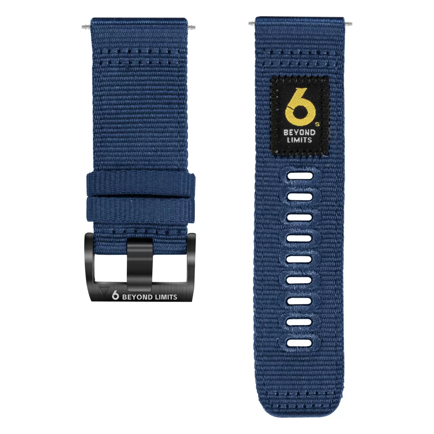 INF Nylon Ersättningsarmband Kompatibelt med Huawei Watch GT6/GT4/GT5 Pro/GT3/GT2 - Andningsbart Vävt Band Blå