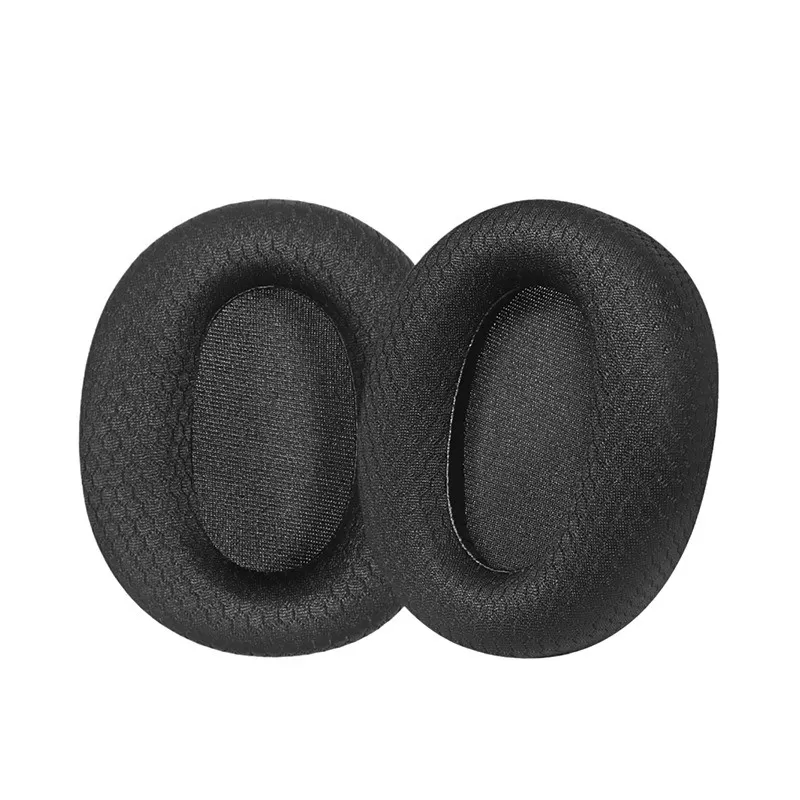 INF Svarta Hörlurskuddar i Fotbollsnät, Ersättning kompatibelt med Edifier W830NB - Set om 2
