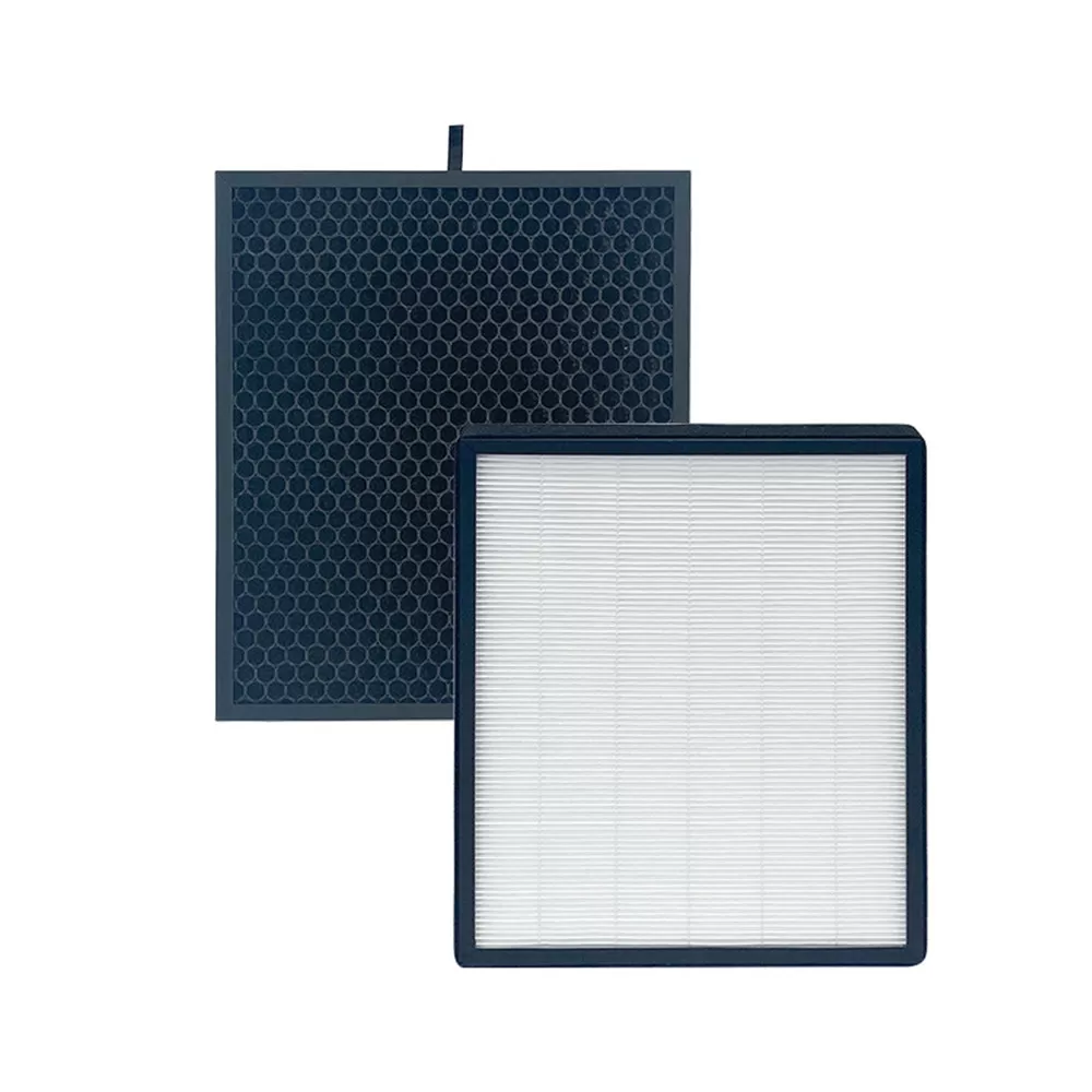 INF 2-pack ersättningsfilter kompatibelt med LEVOIT LV-PUR131-RF luftrenare, HEPA- och aktivt kolfilter