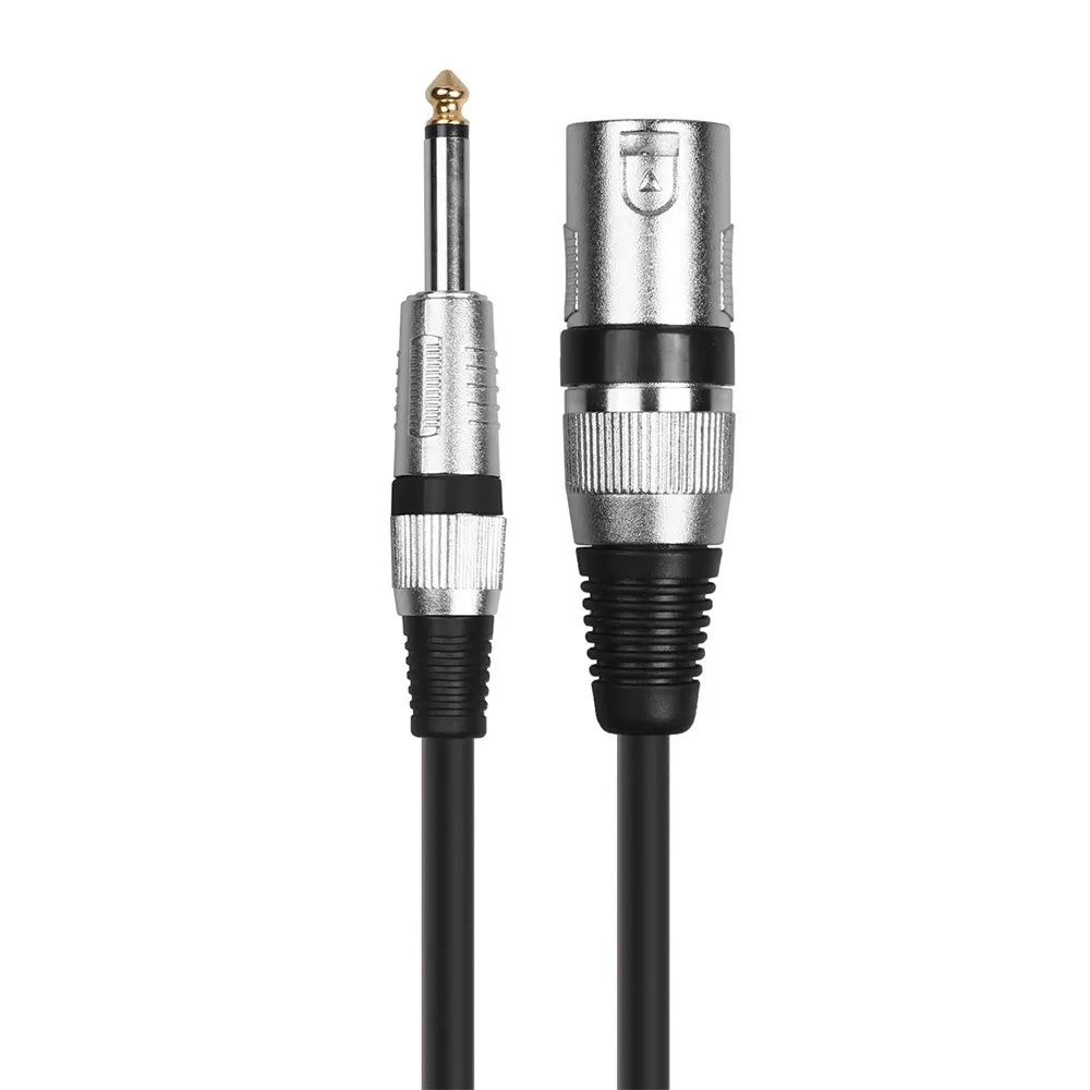 INF XLR Hona till 6,5 mm Hane Mikrofonkabel - Anslut Mixers, Förstärkare och Ljudinterface 1,5 m