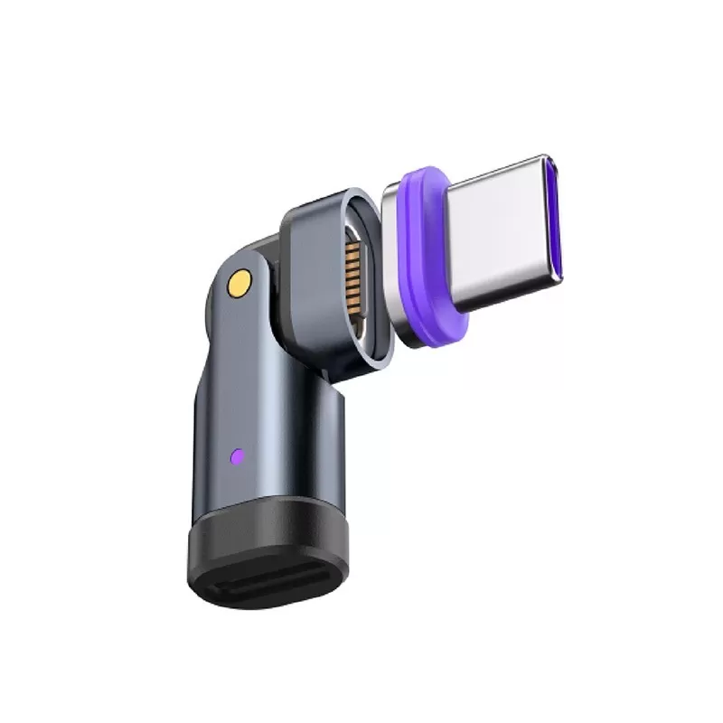 INF 16Pin 180° Roterbar 240W Type-C Magnetisk Adapter + Type-C Magnetiskt Huvud