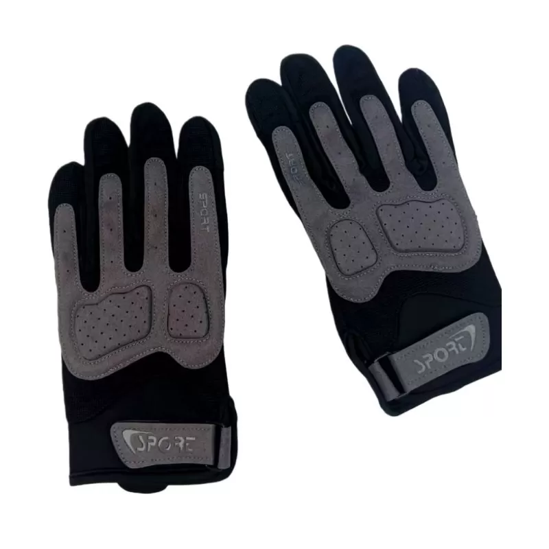INF Unisex Handskar för Motorcykel och Off-Road - Hel Finger, Halkfria, Polyester M