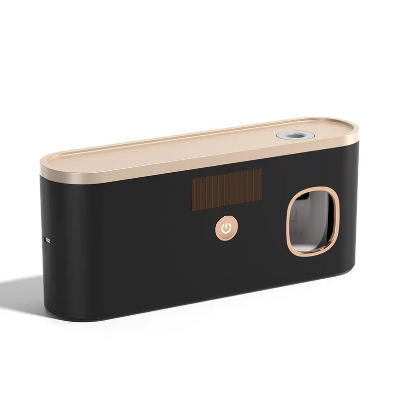 INF Smart UV Tandborsthållare med Sterilisator - Väggmonterad Elektrisk Tandborststerilisator