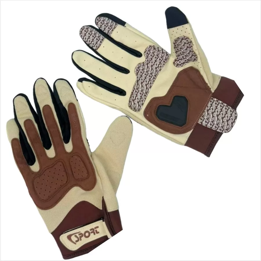 INF Utomhus Off-Road Motorcykelhandskar - Full Finger Anti-Slip Handskar L