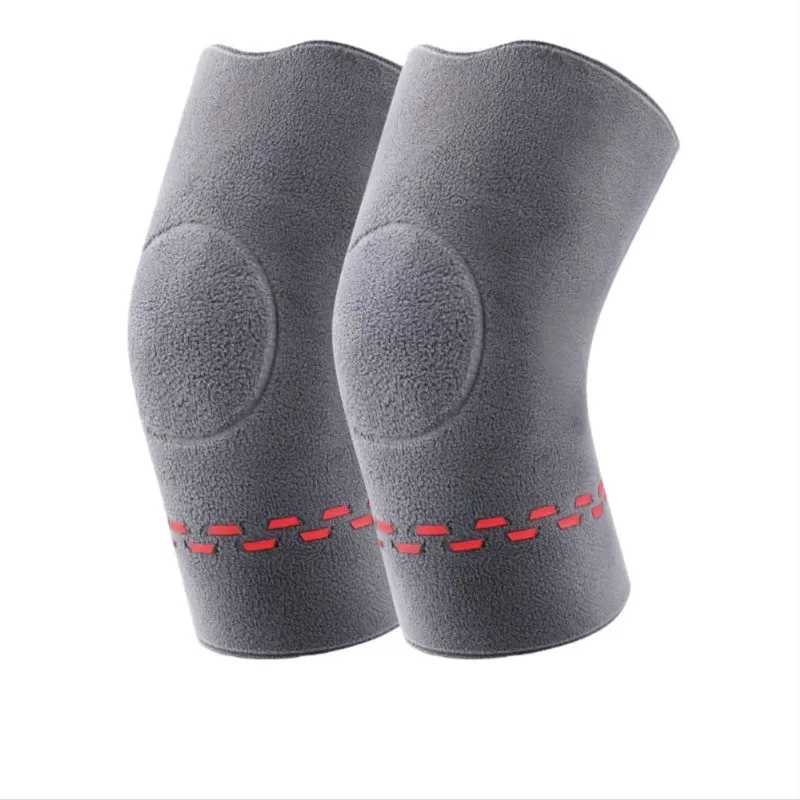 INF Fleece Knävärmare för Äldre, Vinter Termiska Knäskydd för Ledvärk