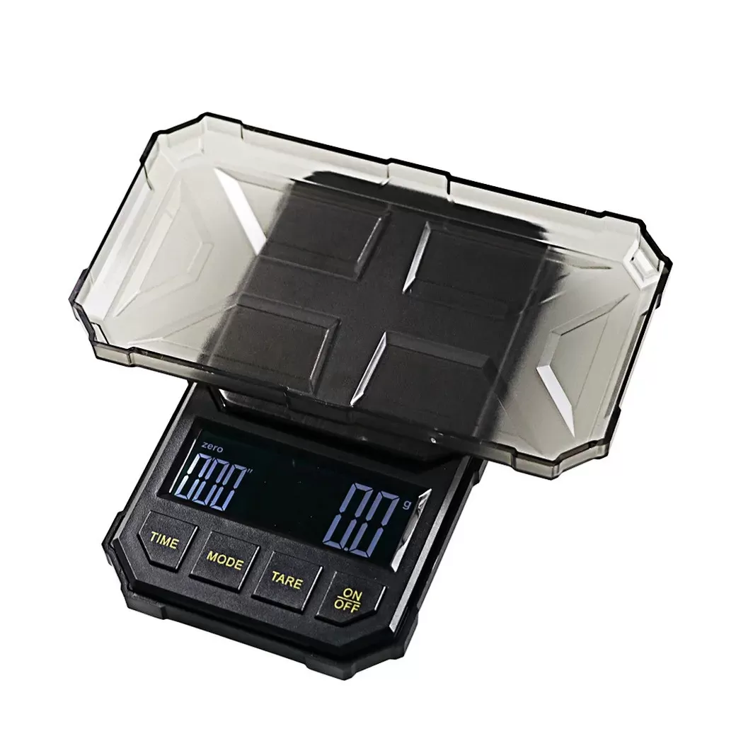 INF Precision Kaffevåg 2kg/0.1g med Timer - Perfekt för Pour Over-kaffe