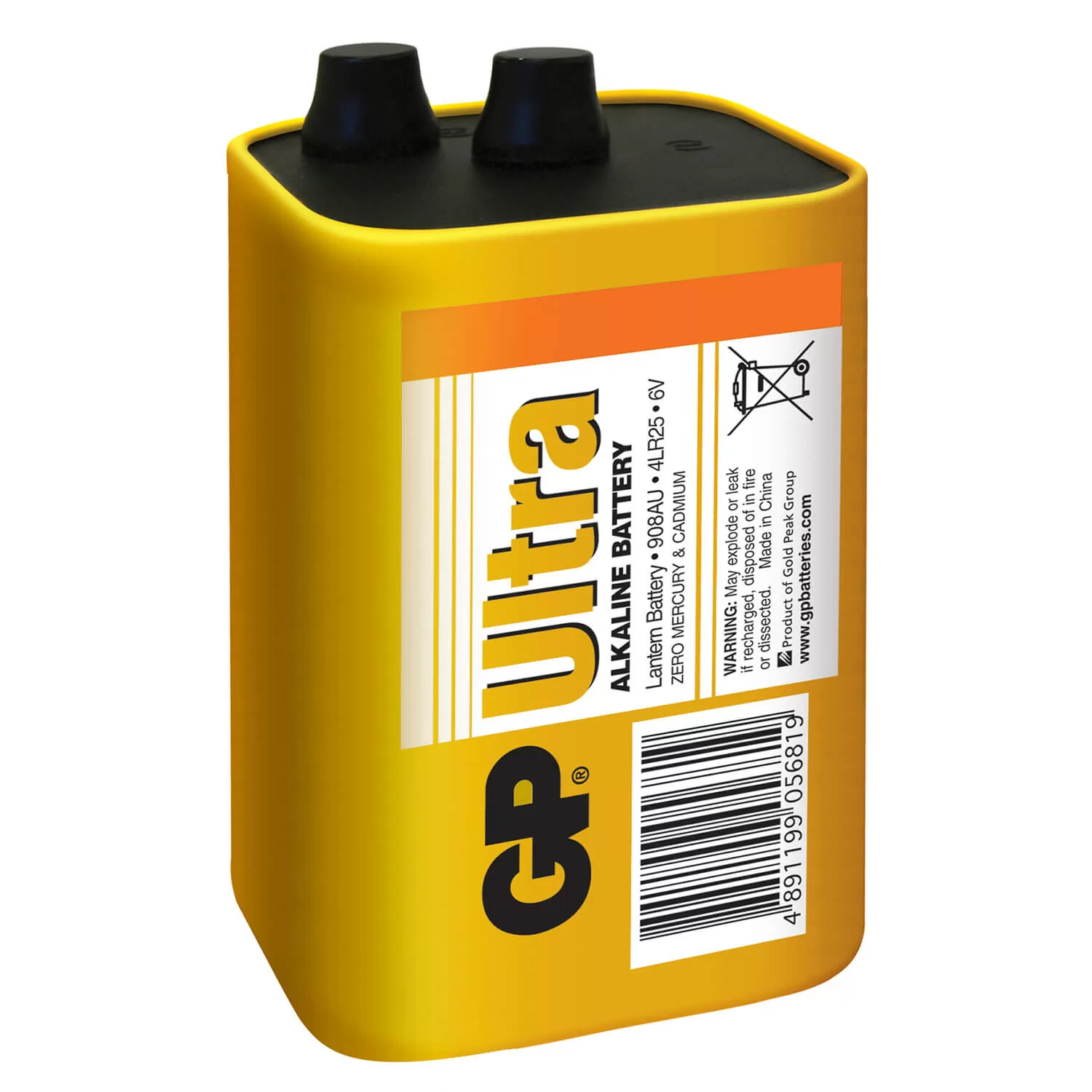 GP Batteri Alkaline 4LR25/908AU 6V 1-Pack