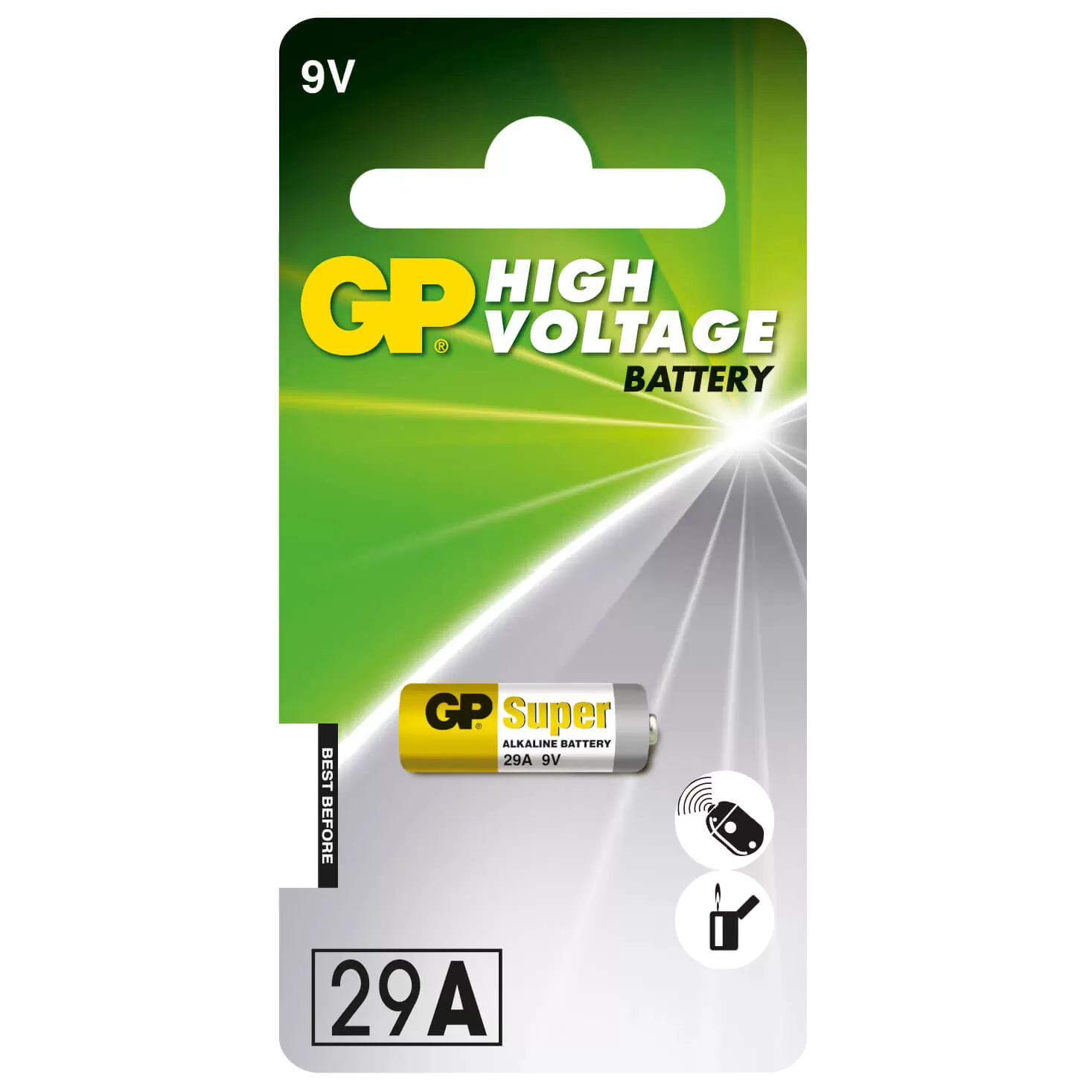 GP Batteri Alkaline 29A 9V 1-Pack