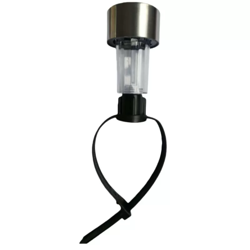 INF Rostfria buntband solcellslampor för trädgården - 6-pack, perfekt för utomhusdekoration varm färg