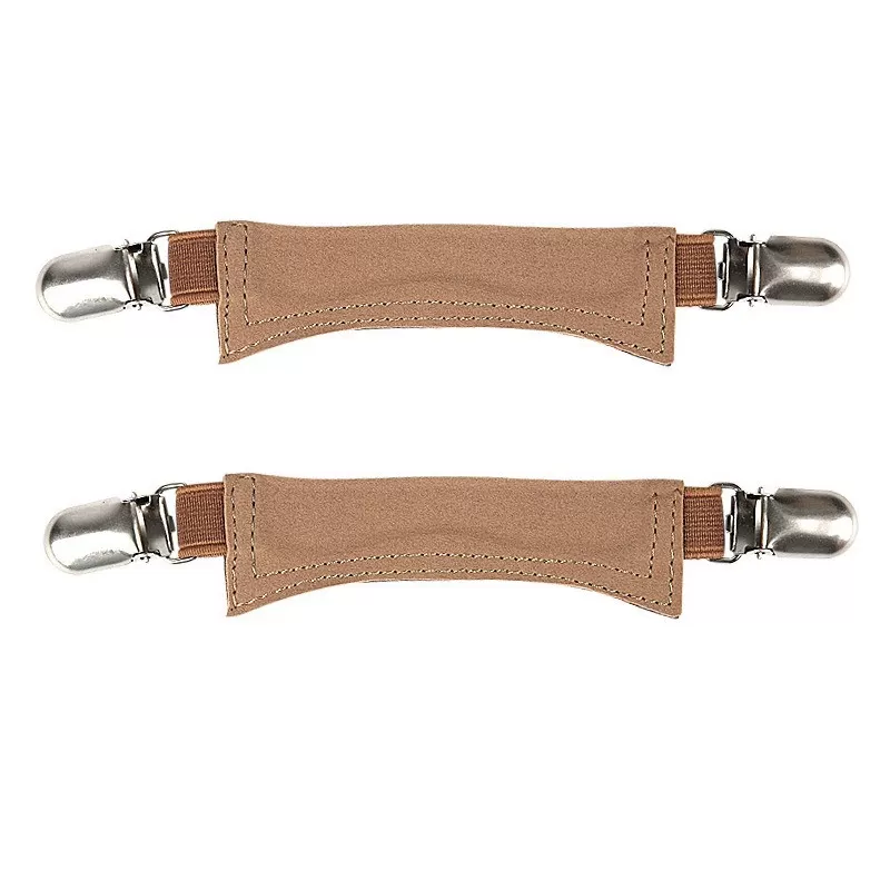 INF Lazy Shoe Heel Straps - Elastiskt Anti-Slip Band med Zink Alloy Clips (1 Par)