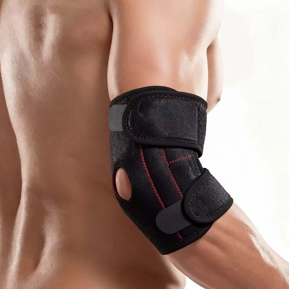 INF Justerbart armbågsstöd med fjäder för utomhussporter - Enkel