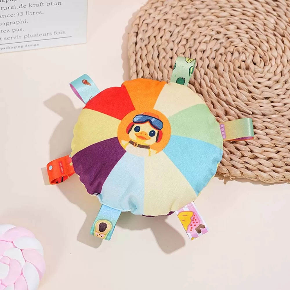 INF Mjuk Pipande Hundfrisbee Leksak - Anka Design för Små till Mellanstora Hundar