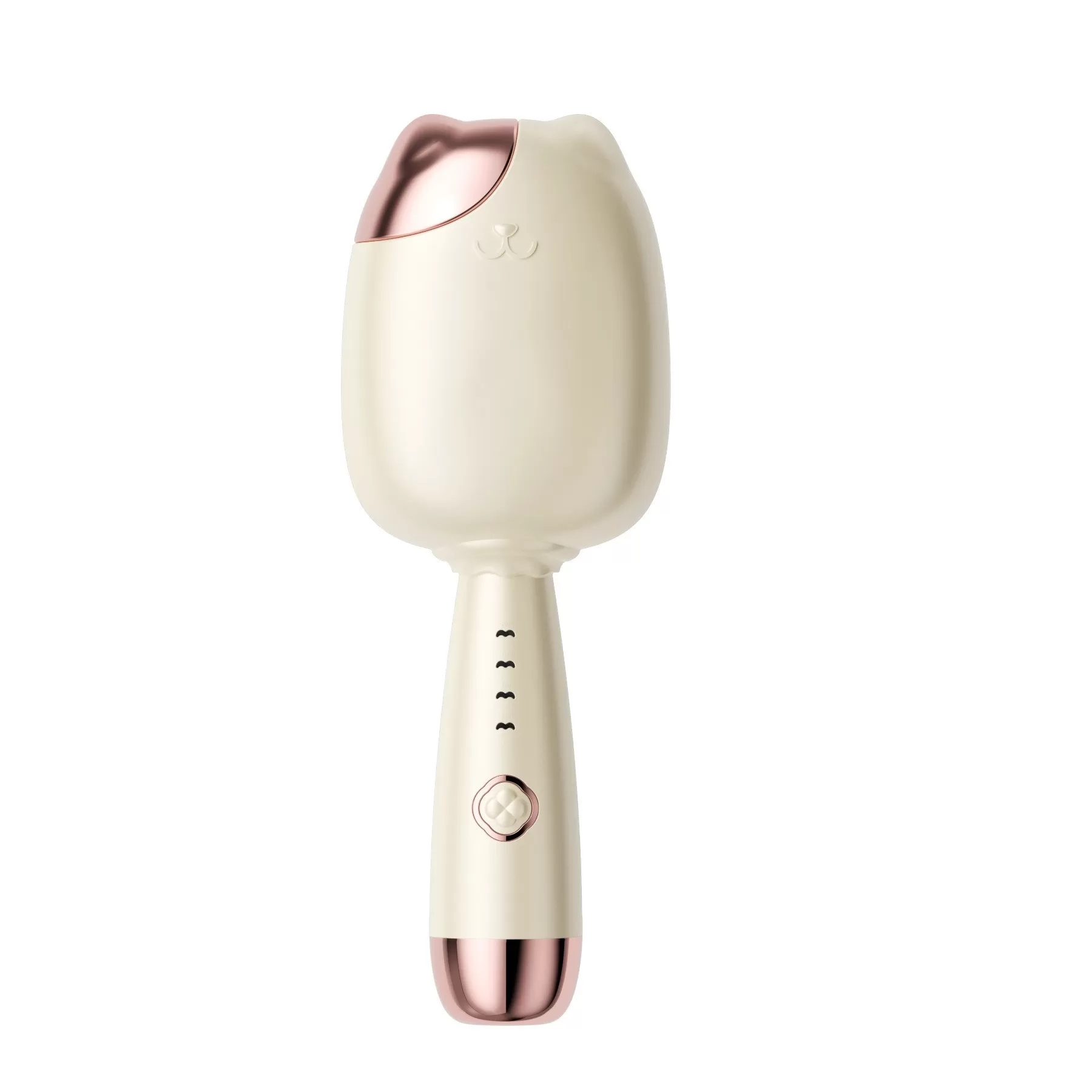 INF 32mm Kattfot Stor Vågklämma Locktång för Enkel Styling Gul