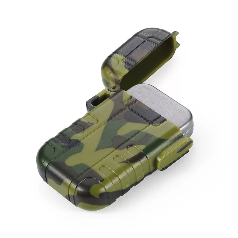 INF Mini Digitalvåg i Tändarstil - Kamouflage Silver, 100g/0.01g, Batteri Ingår