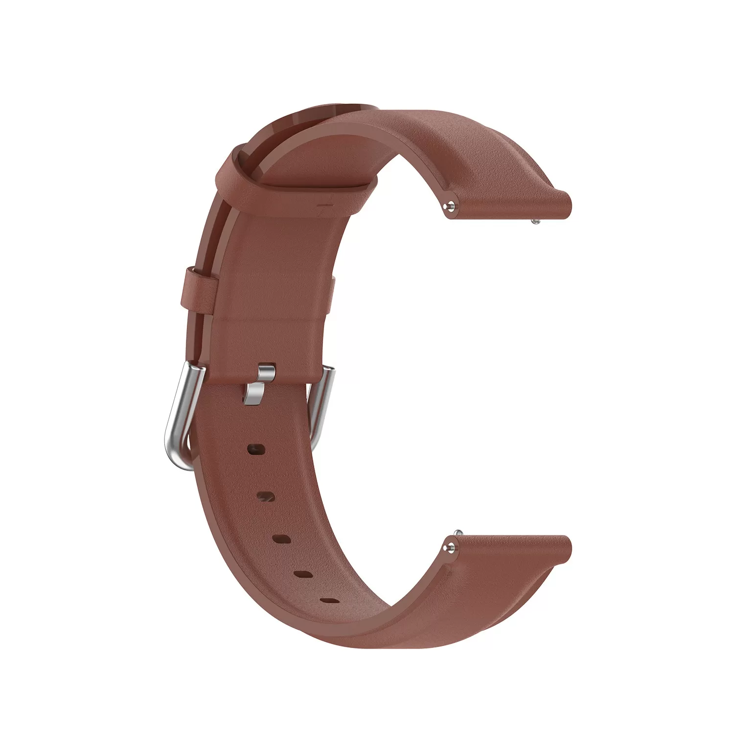 INF Klockarmband äkta läder Samsung Galaxy Watch 3 45 mm/Gear S3 Classic, Frontier, Huawei Watch Buds/GT Runner/GT2 Pro, Xiaomi