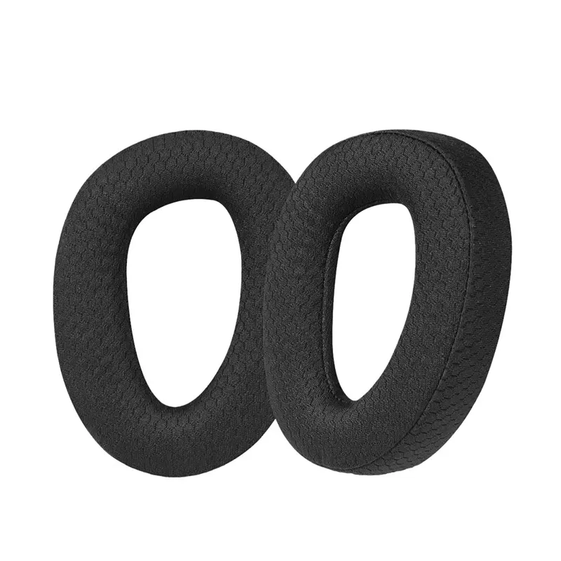 INF Ersättningsöronkuddar kompatibla med EPOS H3 & H3pro Hybrid Hörlurar - Svart Fotbollsnät (2 st)