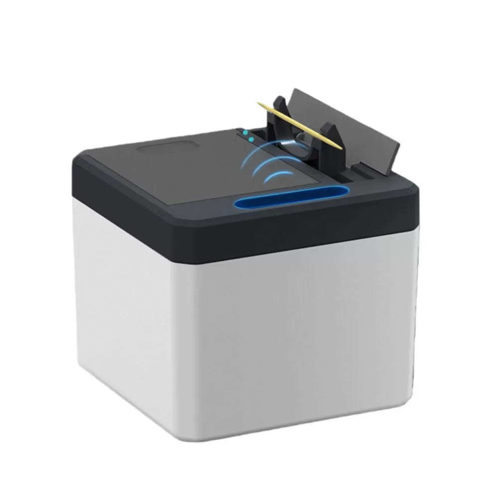 INF Smart Infraröd Sensor Tandpetare Dispenser - USB Uppladdningsbar Blå