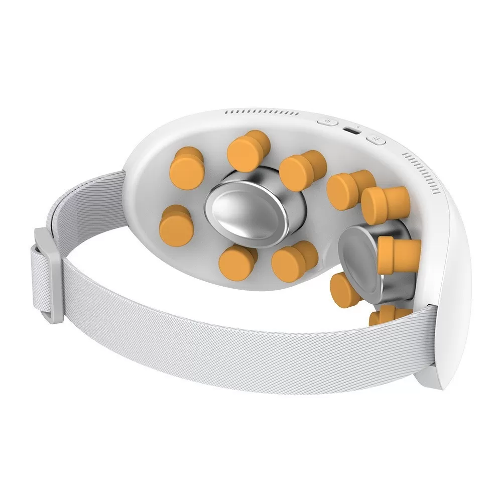 INF Multi-Motor Vibrations Ögonmassager med Värme, Bluetooth & Musik